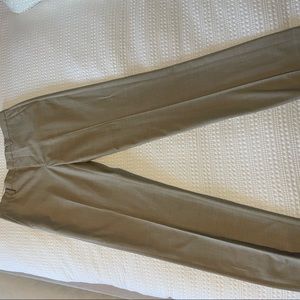 Mutant tan dress slacks, slim fit